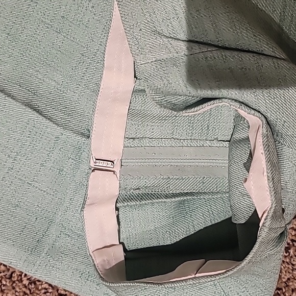 Vintage Light Green Or Aqua Wide Leg Linen Pants Sz 2 - Picture 6 of 6